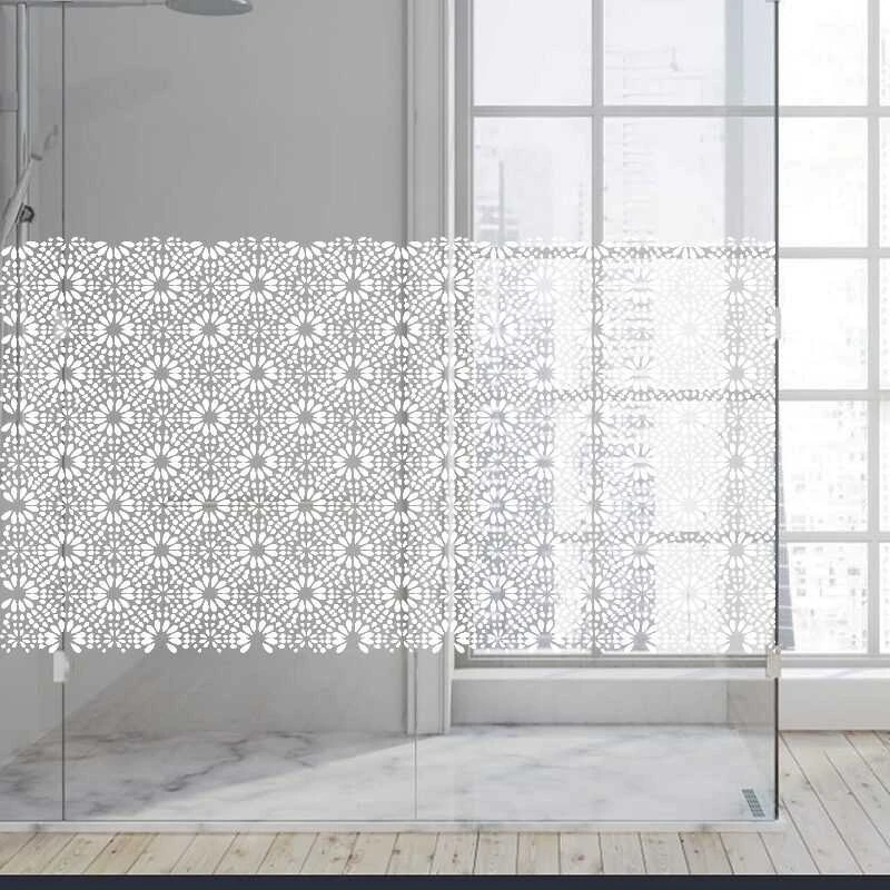 Dekoratyvinė balta matinė lipni plėvelė DECO17