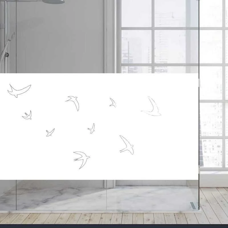 Dekoratyvinė balta matinė lipni plėvelė DECO43
