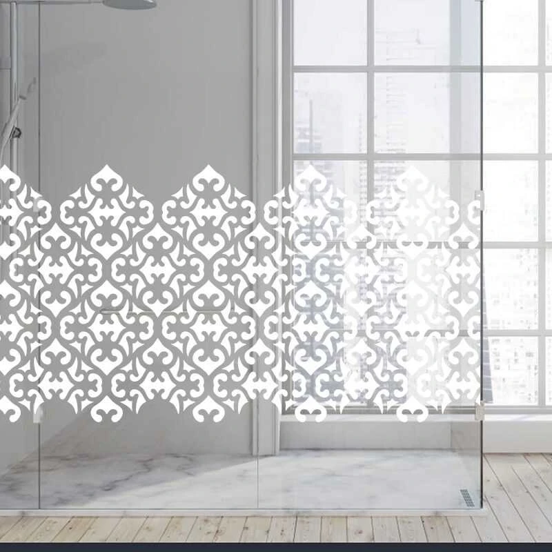 Dekoratyvinė balta matinė lipni plėvelė DECO12