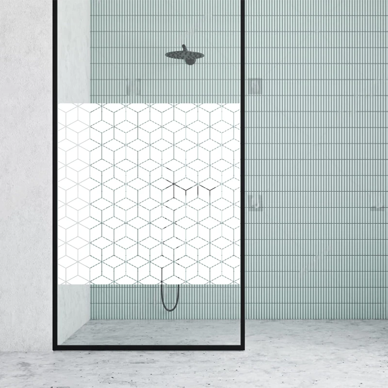 Dekoratyvinė balta matinė lipni plėvelė DECO48