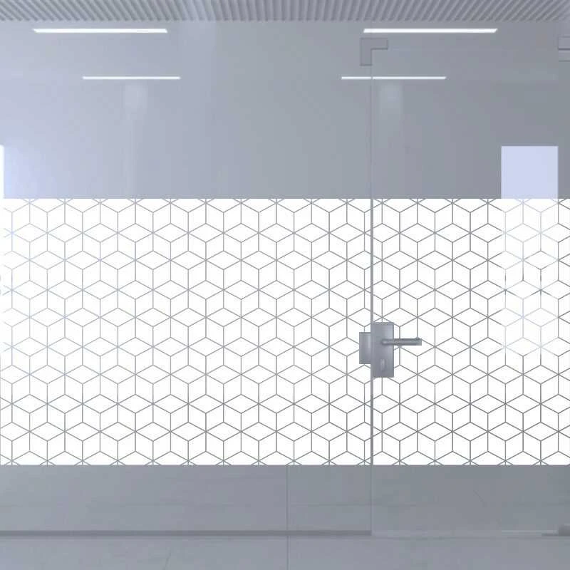 Dekoratyvinė balta matinė lipni plėvelė DECO48