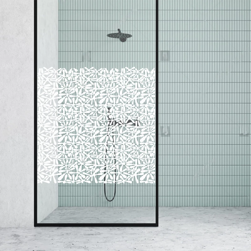 Dekoratyvinė balta matinė lipni plėvelė DECO22