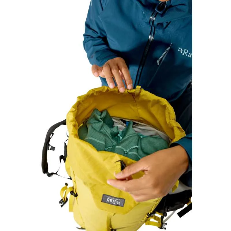 Alpinistinė kuprinė Rab Ascendor 35 - Juoda - M/L