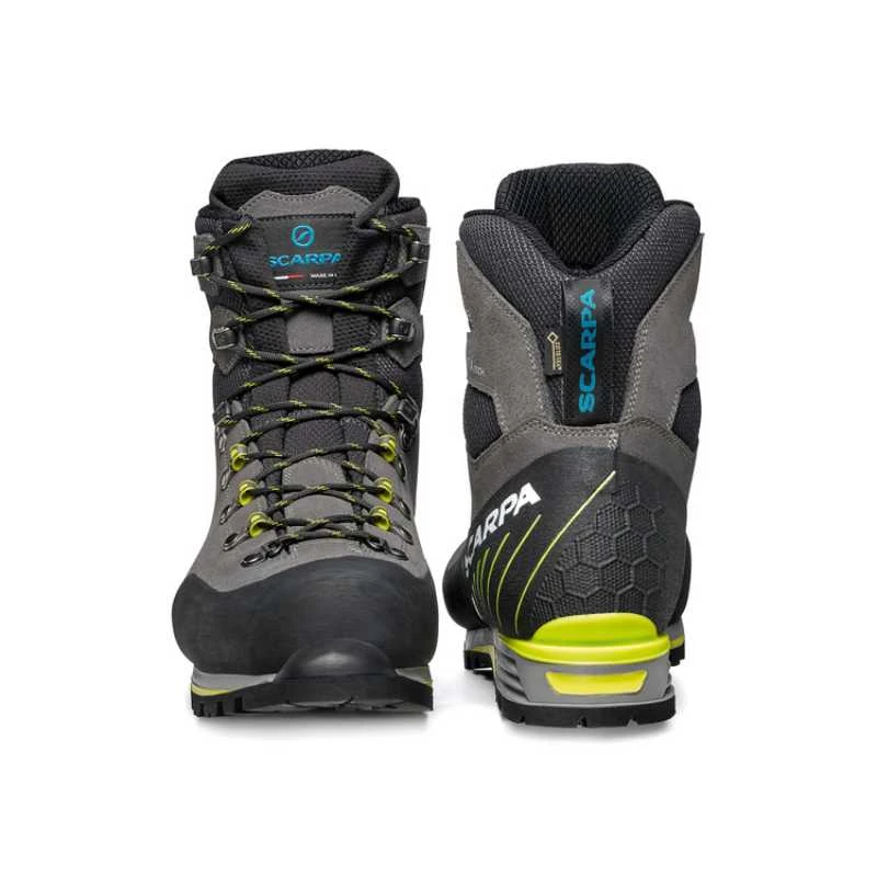Alpinistiniai batai Scarpa Manta Tech GTX - 44 - Pilka su geltona (Titanium Lime)