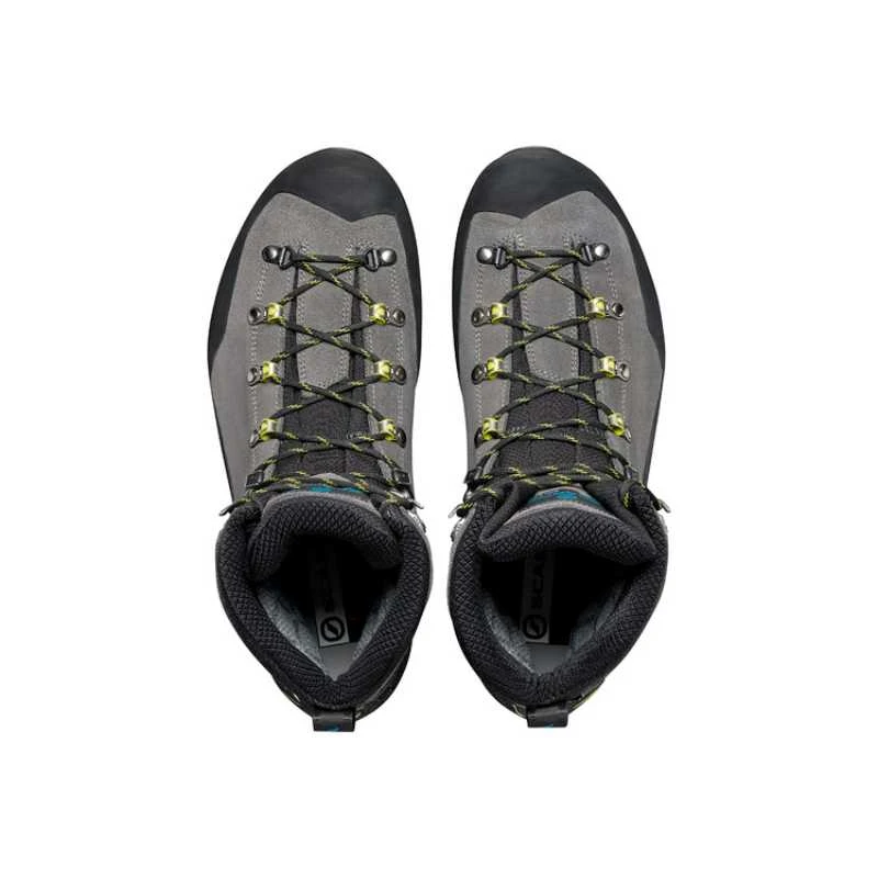 Alpinistiniai batai Scarpa Manta Tech GTX - 44 - Pilka su geltona (Titanium Lime)