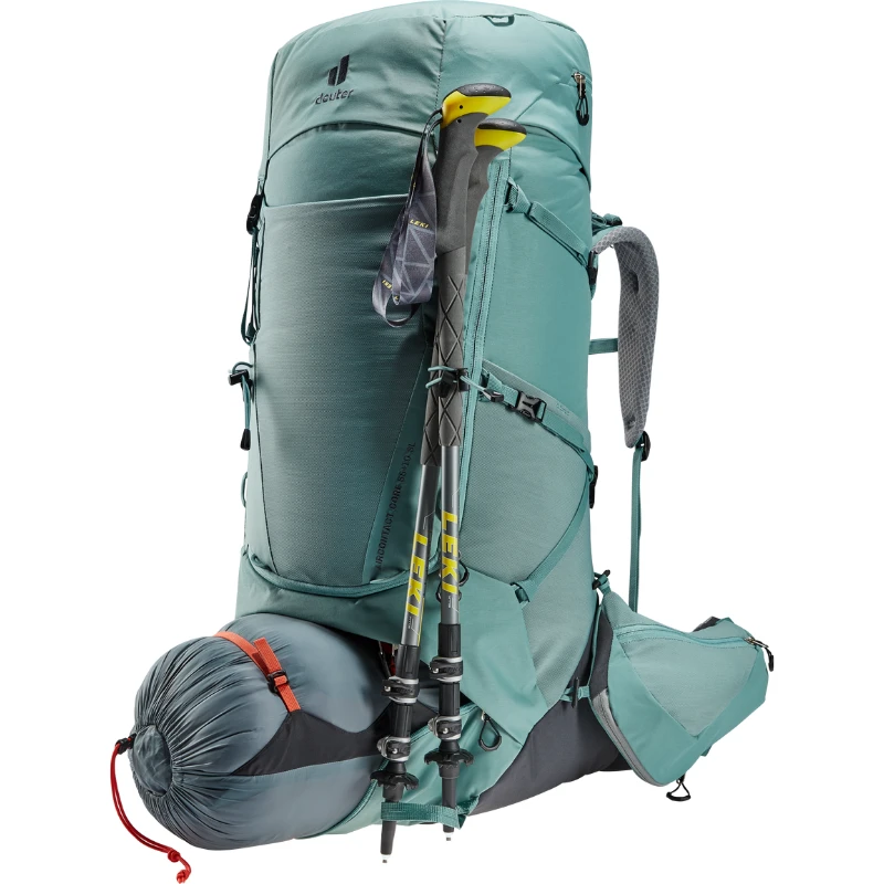 Kelioninė kuprinė Deuter Aircontact Core 55+10 SL - Juoda