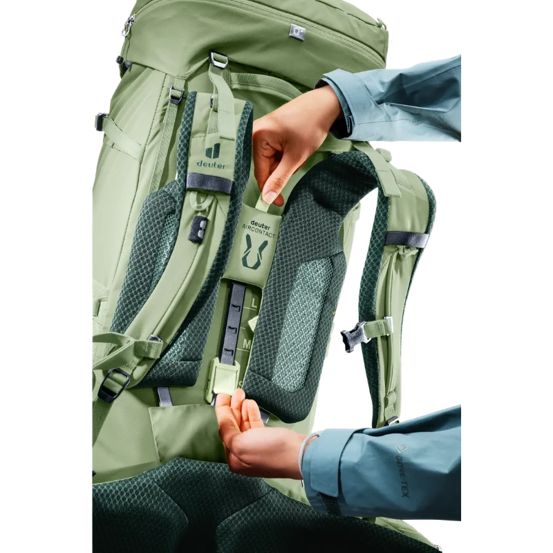 Kelioninė kuprinė Deuter Aircontact Core 55+10 SL - Geltona