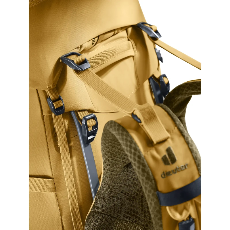 Kelioninė kuprinė Deuter Aircontact Core 55+10 SL - Geltona