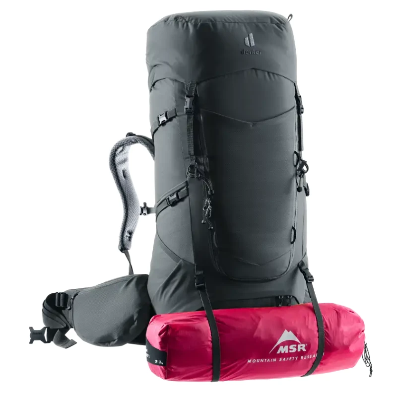 Kelioninė kuprinė Deuter Aircontact Core 55+10 SL - Geltona