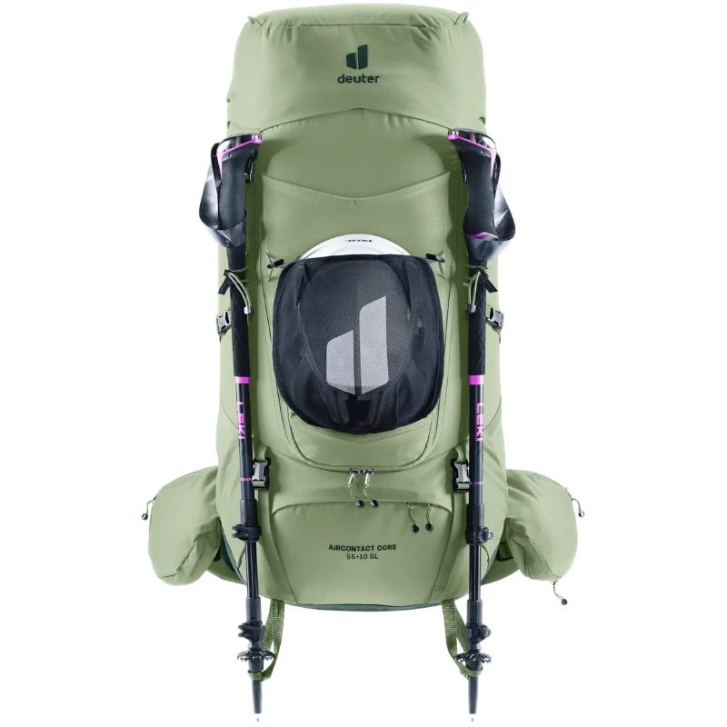Kelioninė kuprinė Deuter Aircontact Core 55+10 SL - Geltona
