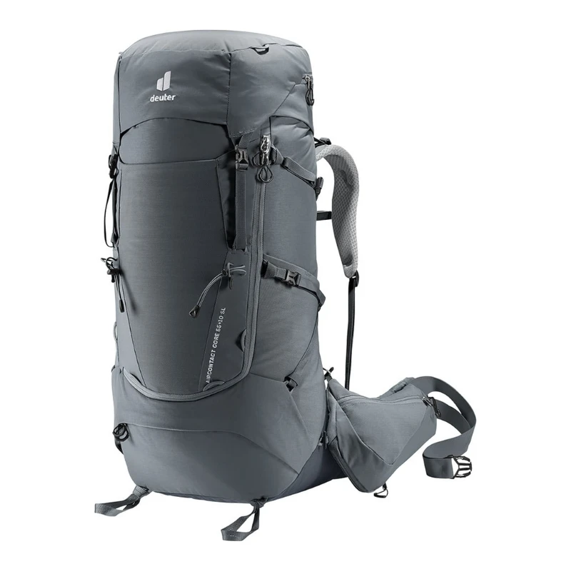 Kelioninė kuprinė Deuter Aircontact Core 55+10 SL - Juoda