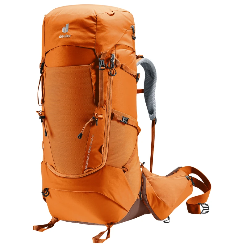 Kelioninė kuprinė Deuter Aircontact Core 55+10 SL - Juoda