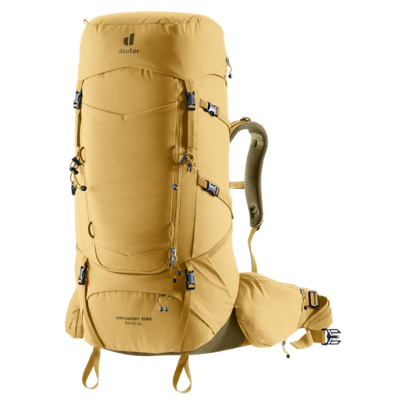 Kelioninė kuprinė Deuter Aircontact Core 55+10 SL - Geltona