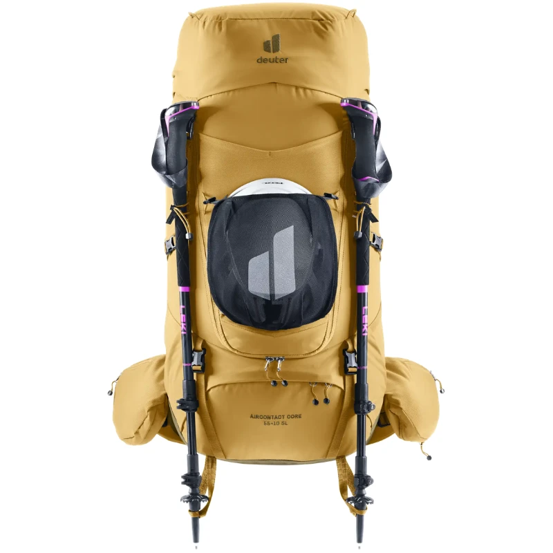 Kelioninė kuprinė Deuter Aircontact Core 55+10 SL - Geltona