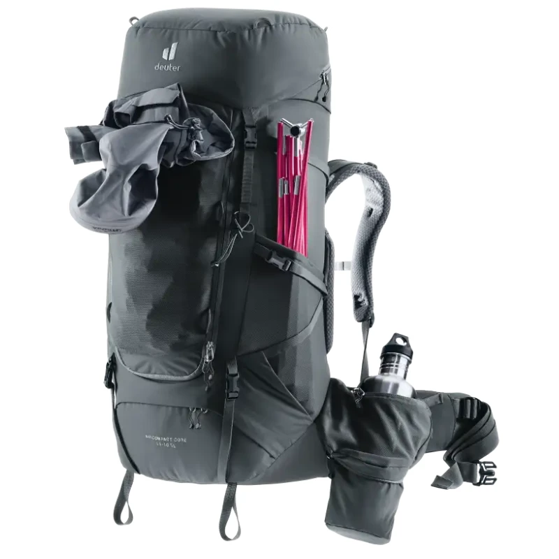 Kelioninė kuprinė Deuter Aircontact Core 55+10 SL - Geltona