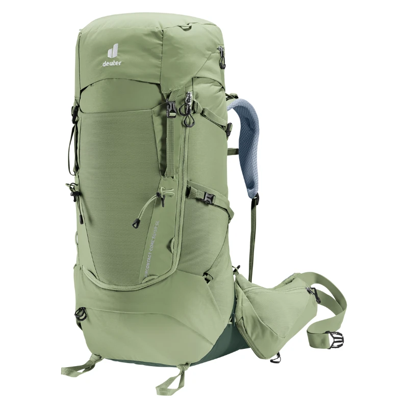 Kelioninė kuprinė Deuter Aircontact Core 55+10 SL - Juoda