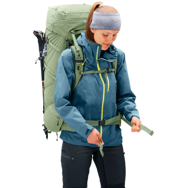 Kelioninė kuprinė Deuter Aircontact Core 55+10 SL - Geltona