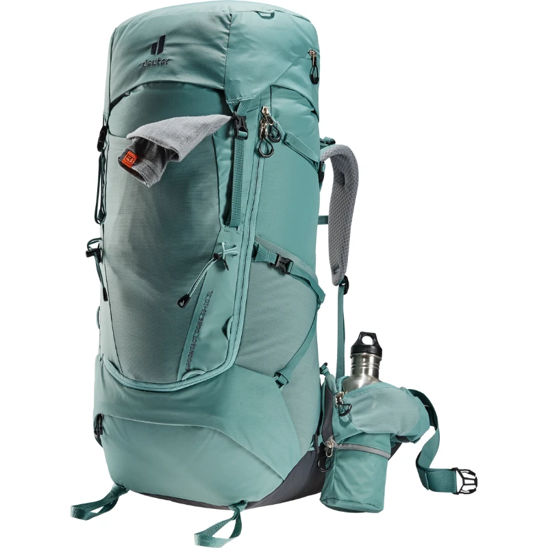 Kelioninė kuprinė Deuter Aircontact Core 55+10 SL - Juoda