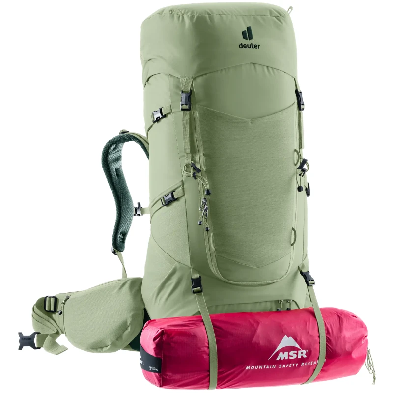 Kelioninė kuprinė Deuter Aircontact Core 55+10 SL - Geltona