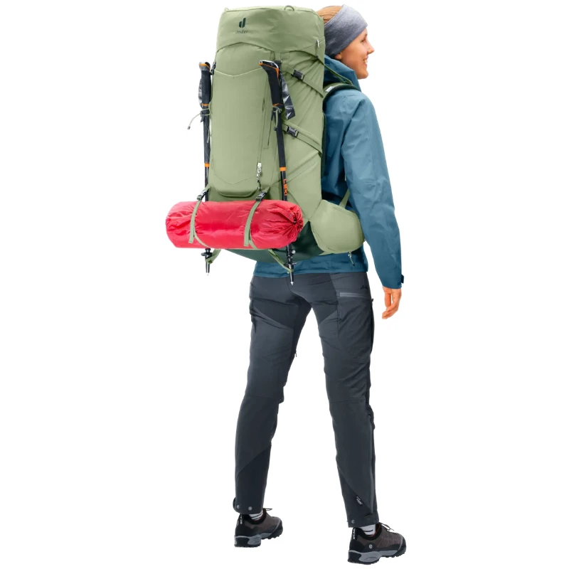 Kelioninė kuprinė Deuter Aircontact Core 55+10 SL - Geltona