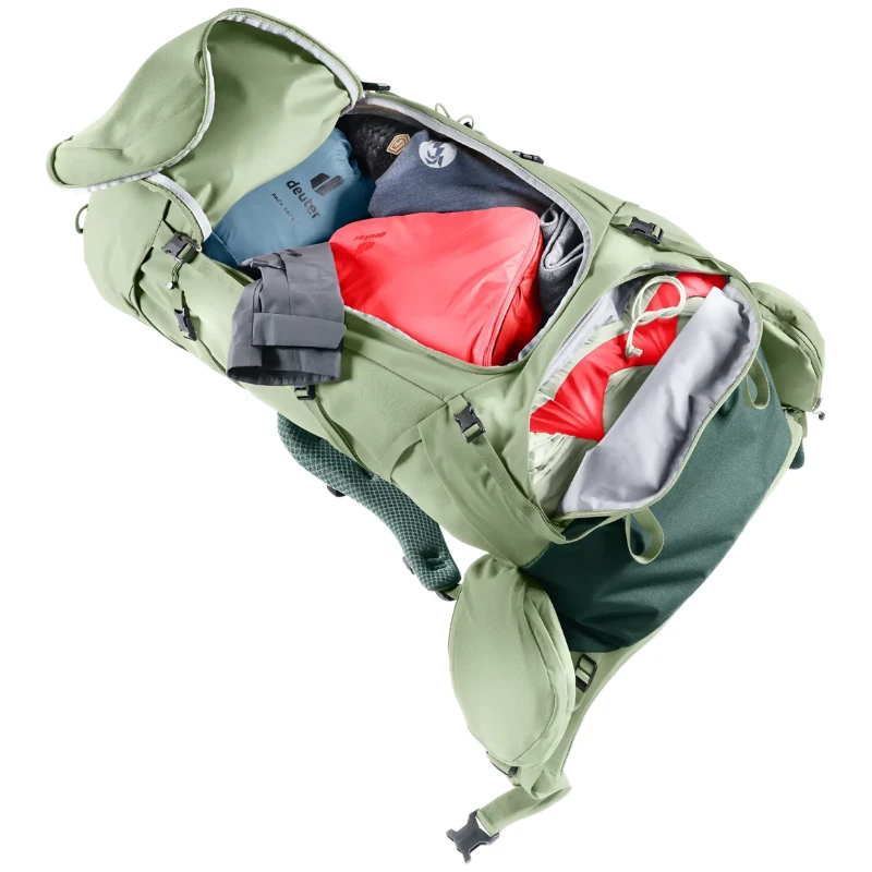 Kelioninė kuprinė Deuter Aircontact Core 55+10 SL - Geltona