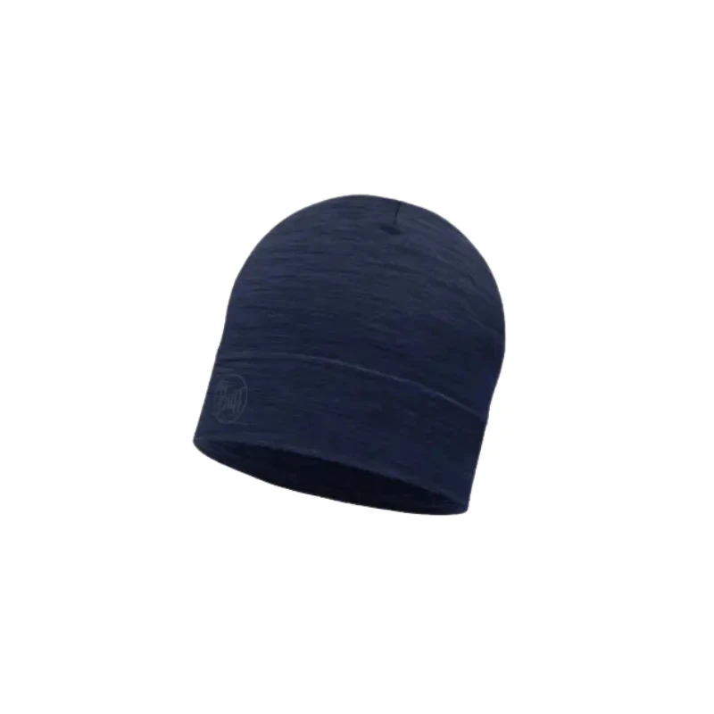 Kepurė Buff Merino Lightweight Beanie - Tamsiai mėlyna