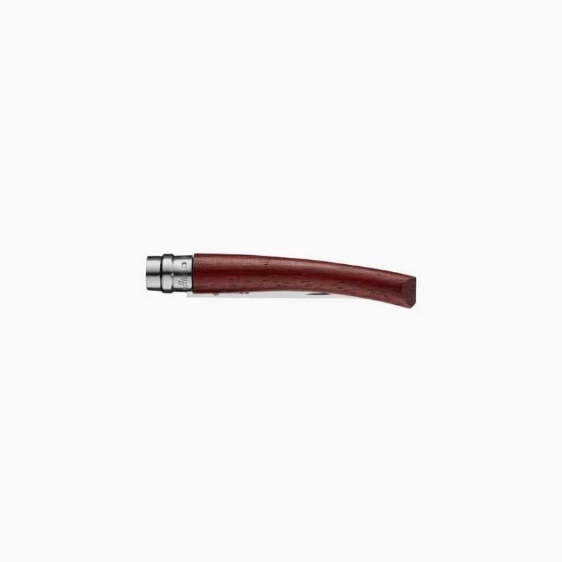 Kišeninis peilis plonais ašmenimis Opinel Nr.10 Afrikietiško koralmedžio rankena