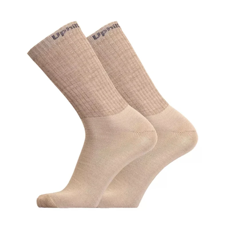 Kojinės UphillSport Combat Tactical - L (43-46) - Kreminė