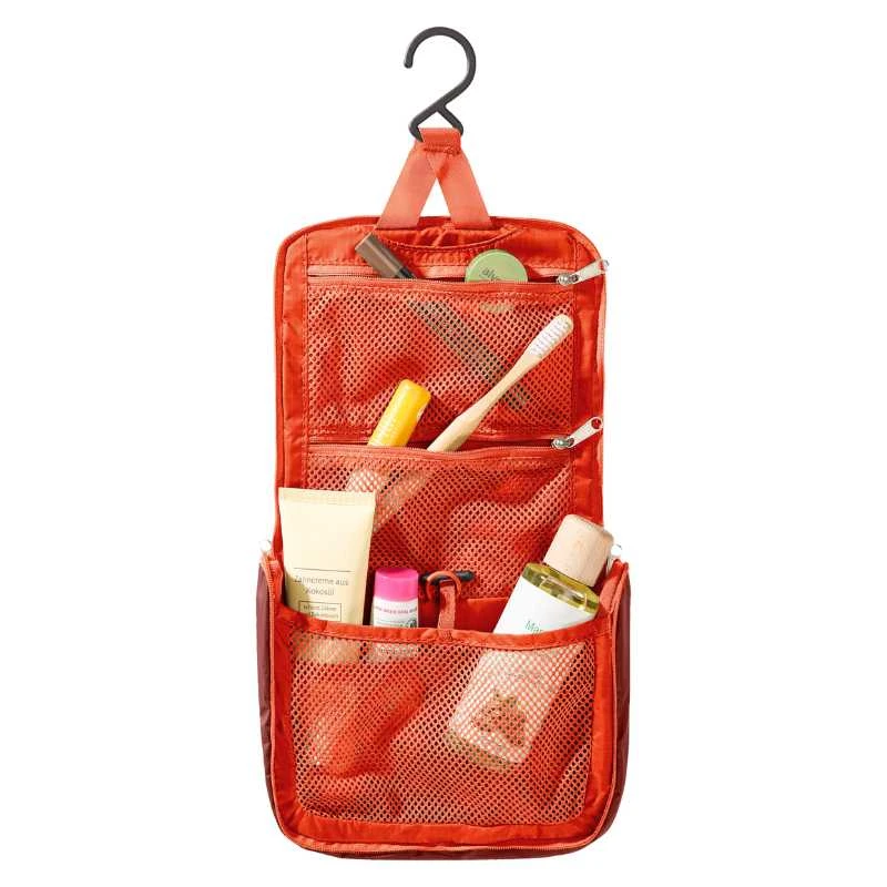 Kosmetinė Deuter Wash Center Lite I - Tamsiai rausva (deep heather)