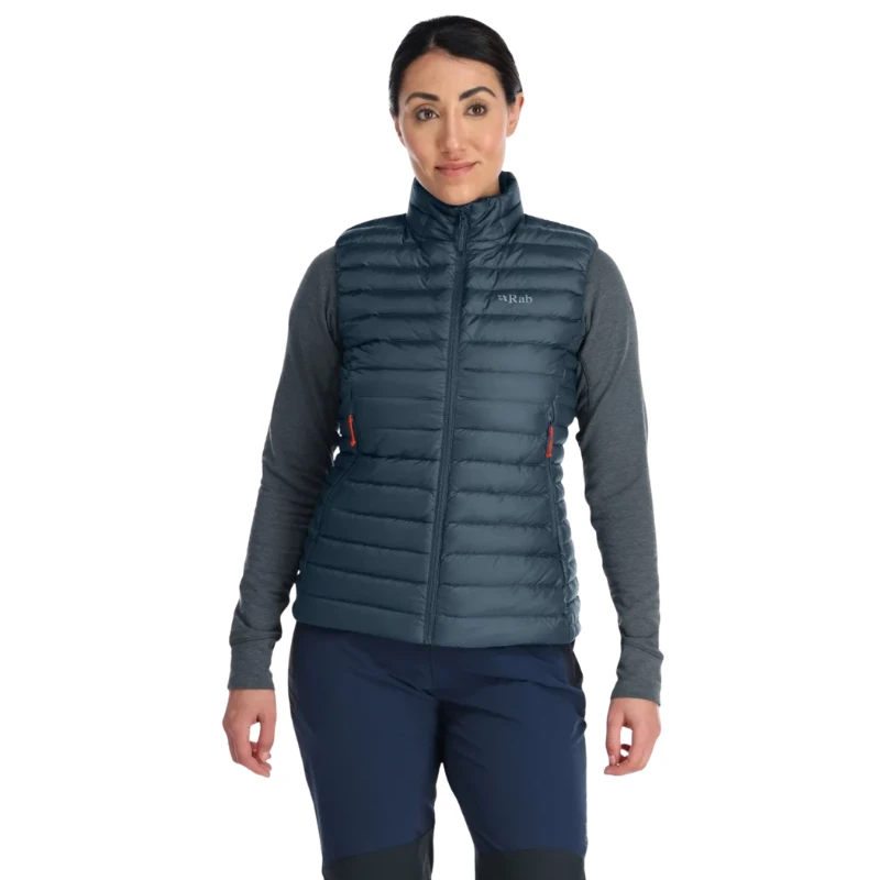 Moteriška liemenė Rab Microlight Vest Wmns - Pilka - XXL