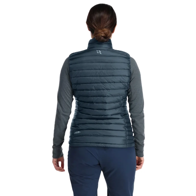 Moteriška liemenė Rab Microlight Vest Wmns - Pilka - XXL