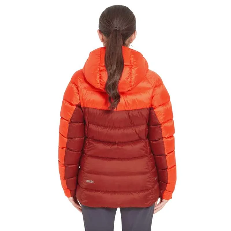 Moteriška pūkinė striukė Rab Glaceon Pro Jacket Wmns - Tamsiai pilka - XXXL
