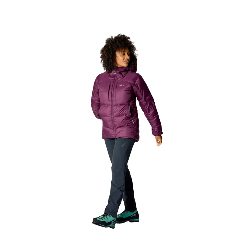 Moteriška pūkinė striukė Rab Positron Pro Hoody Wmns - Tamsiai mėlyna - L