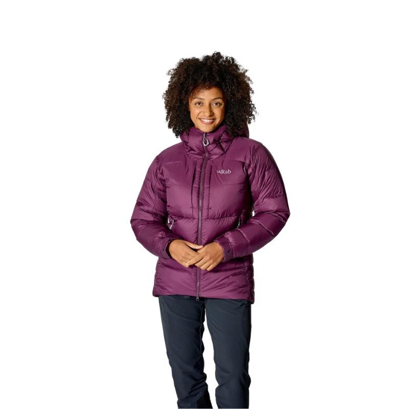 Moteriška pūkinė striukė Rab Positron Pro Hoody Wmns - Tamsiai mėlyna - L