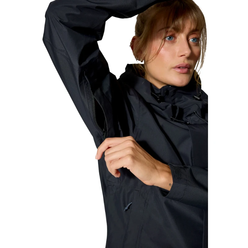 Moteriška striukė nuo lietaus Rab Downpour Eco Jacket - L - Avietinė