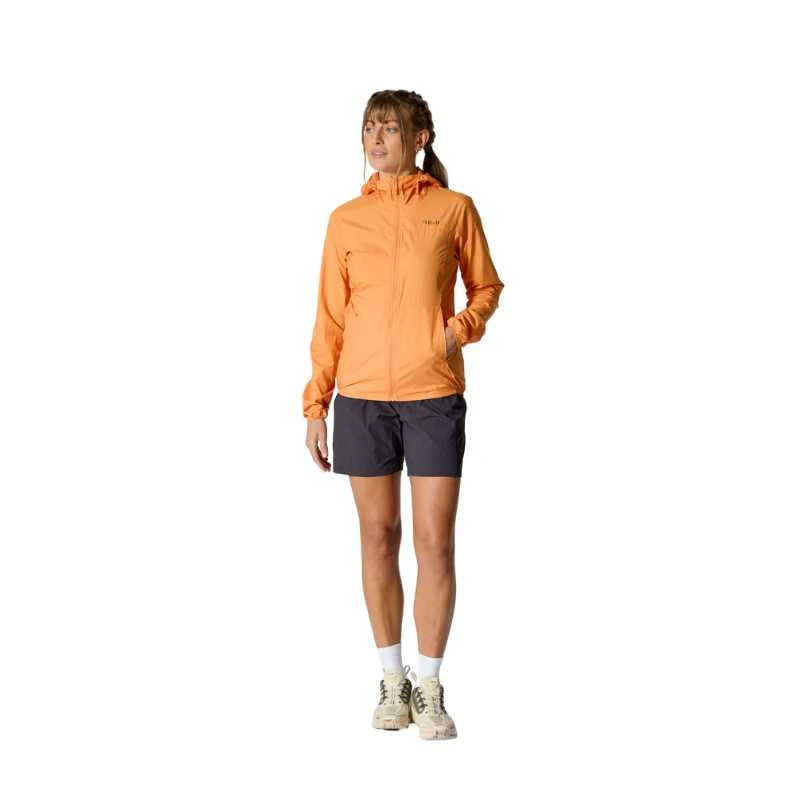 Moteriška striukė nuo vėjo Rab Windgather Hoody Wmns - XL - pistachio- teal
