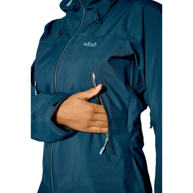 Moteriška striukė Rab Kangri GTX Jacket - M - Tamsiai mėlyna
