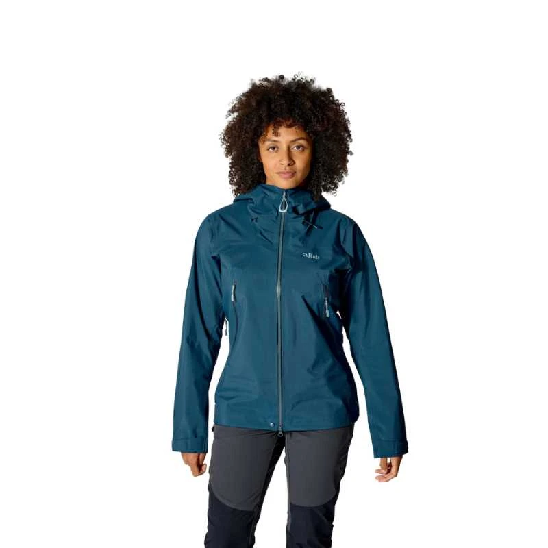 Moteriška striukė Rab Kangri GTX Jacket - M - Tamsiai mėlyna