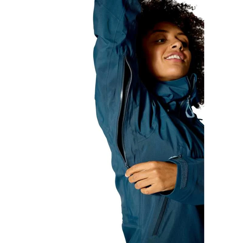 Moteriška striukė Rab Kangri GTX Jacket - M - Tamsiai mėlyna