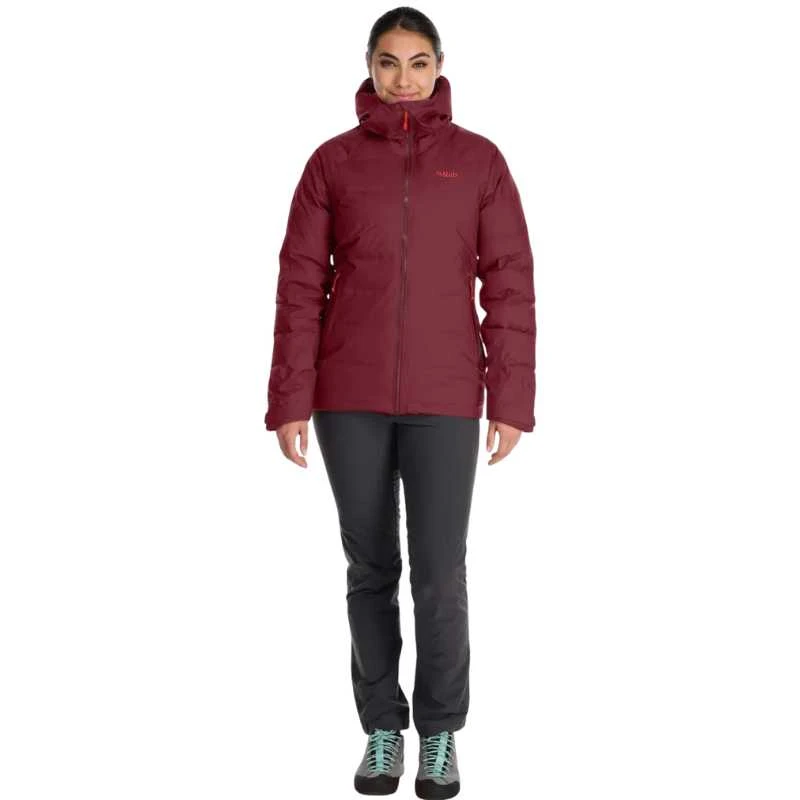Moteriška striukė Rab Valiance Jacket - XL - Pilka
