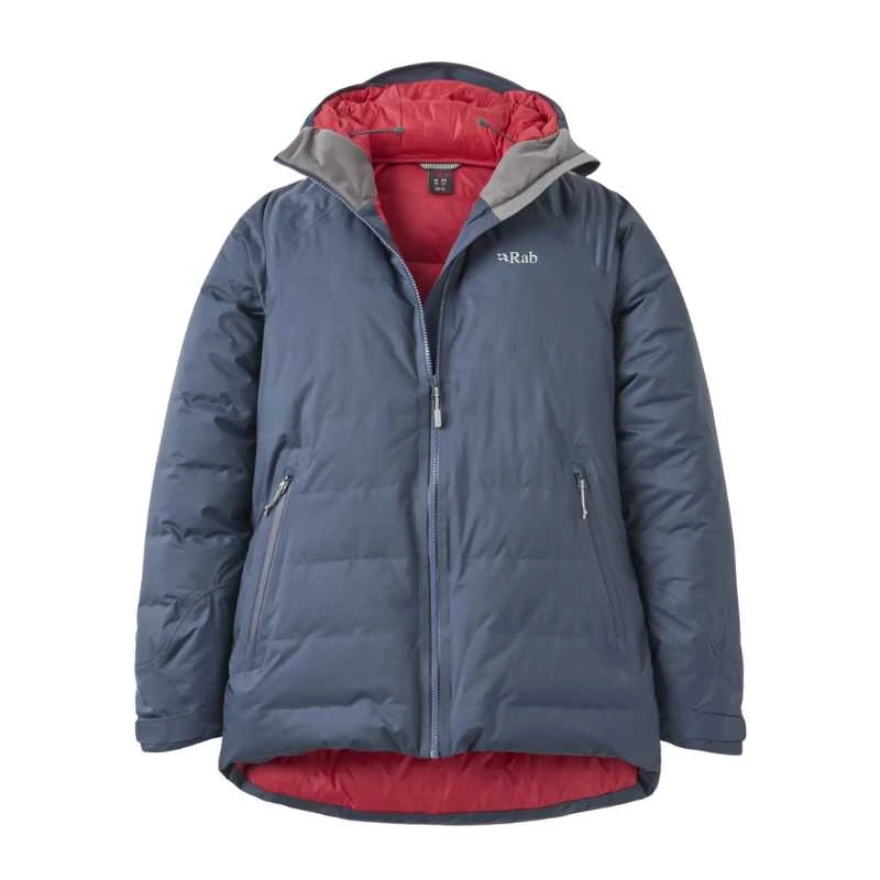 Moteriška striukė Rab Valiance Jacket - XL - Pilka
