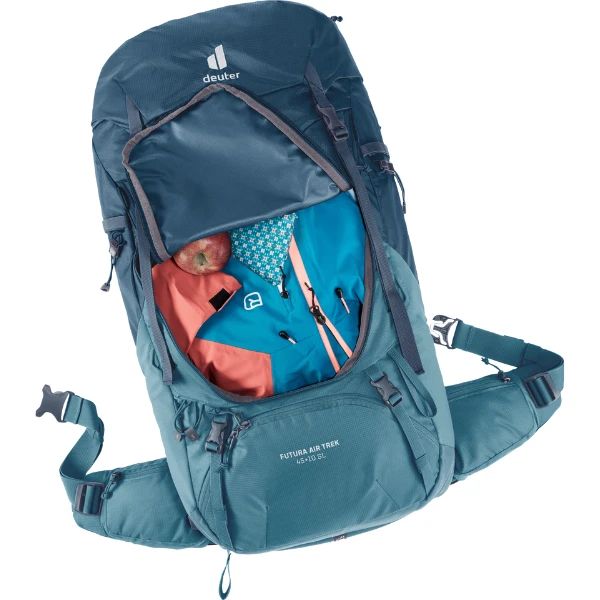 Moteriška turistinė kuprinė Deuter Futura Air Trek 45 +10 SL - Samaninė