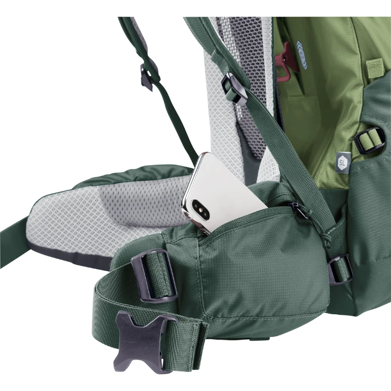 Moteriška turistinė kuprinė Deuter Futura Air Trek 45 +10 SL - Samaninė