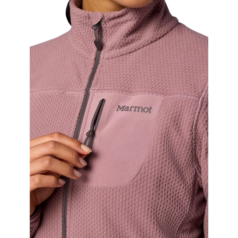 Moteriškas džemperis Marmot W AirFleece Jkt - M - Pilka