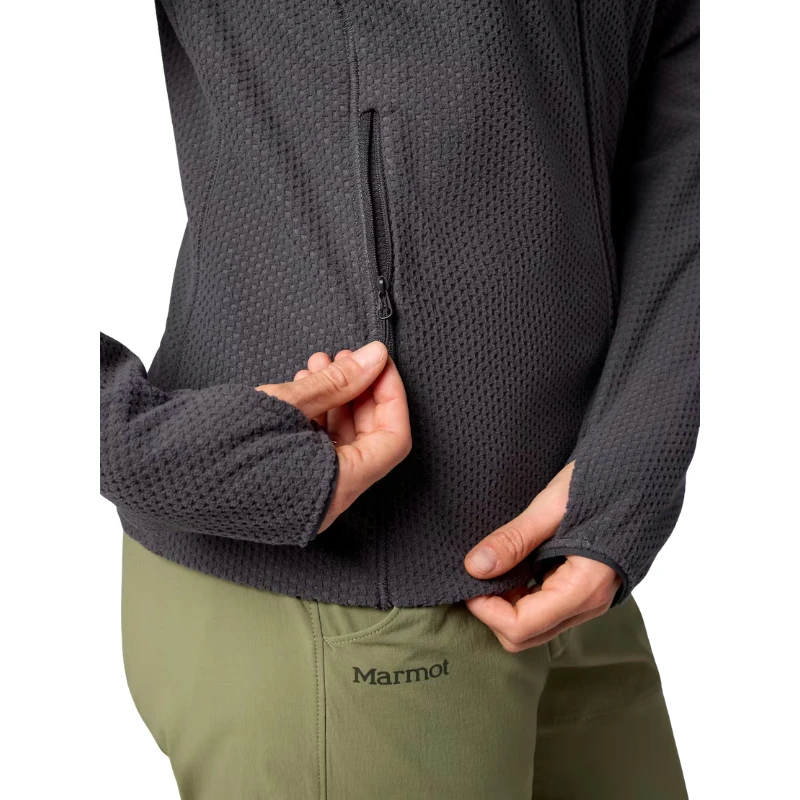Moteriškas džemperis Marmot W AirFleece Jkt - M - Pilka