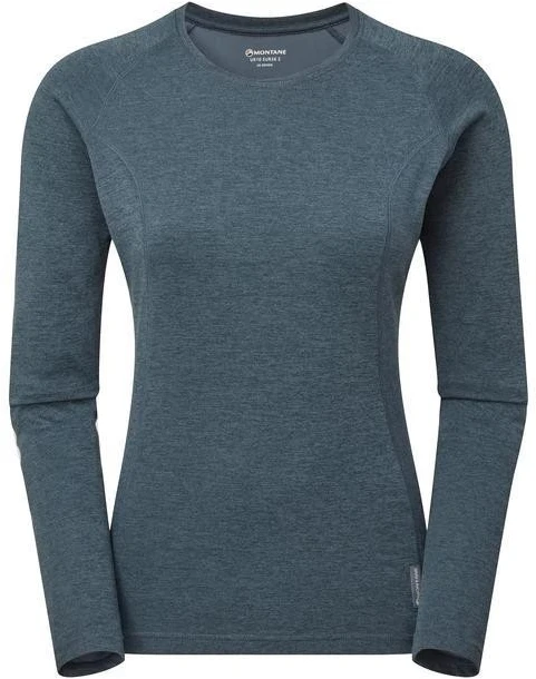 Moteriški marškinėliai Montane Dart Long Sleeve - Violetinė - M