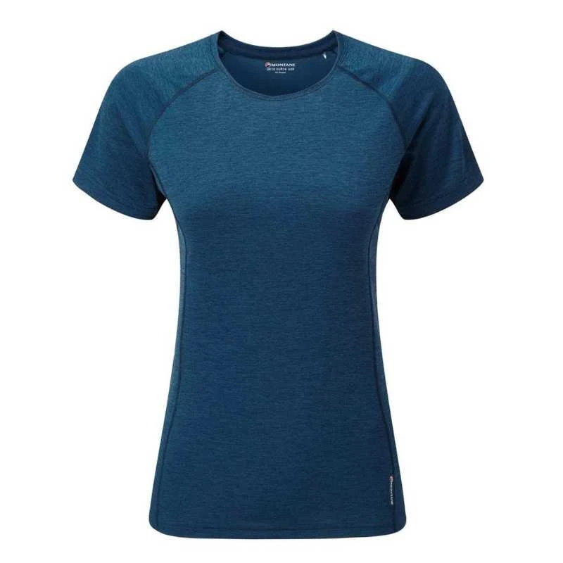 Moteriški marškinėliai Montane Dart T-Shirt - Tamsiai mėlyna (deep ink) - L