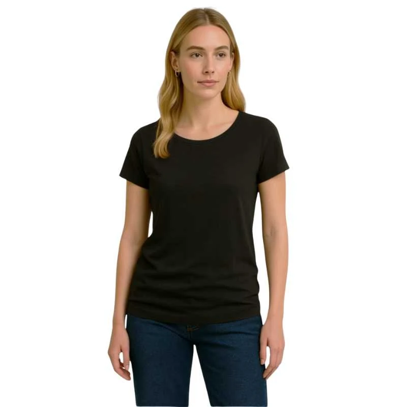 Moteriški marškinėliai Thermowave Merino Cooler Trulite Women's T-shirt - Juoda - XL