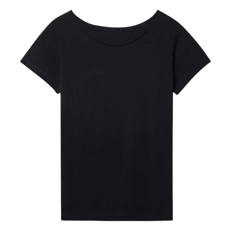 Moteriški marškinėliai Thermowave Merino Cooler Trulite Women's T-shirt - Juoda - XL