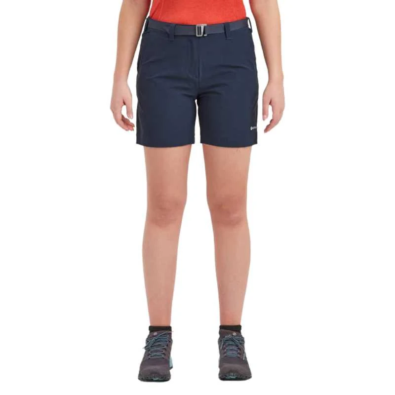 Moteriški šortai Montane F Terra STR Lite Shorts - S - Tamsiai mėlyna
